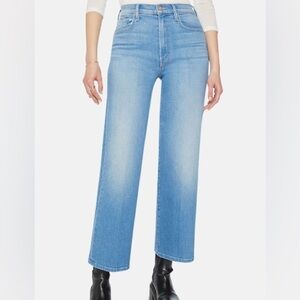 MOTHER DENIM THE RAMBLER ZIP ANKLE GOING DUTCH